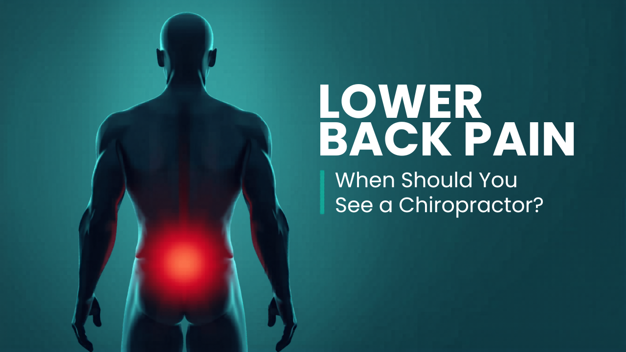 Lower Back Pain: When Should You See a Chiropractor?