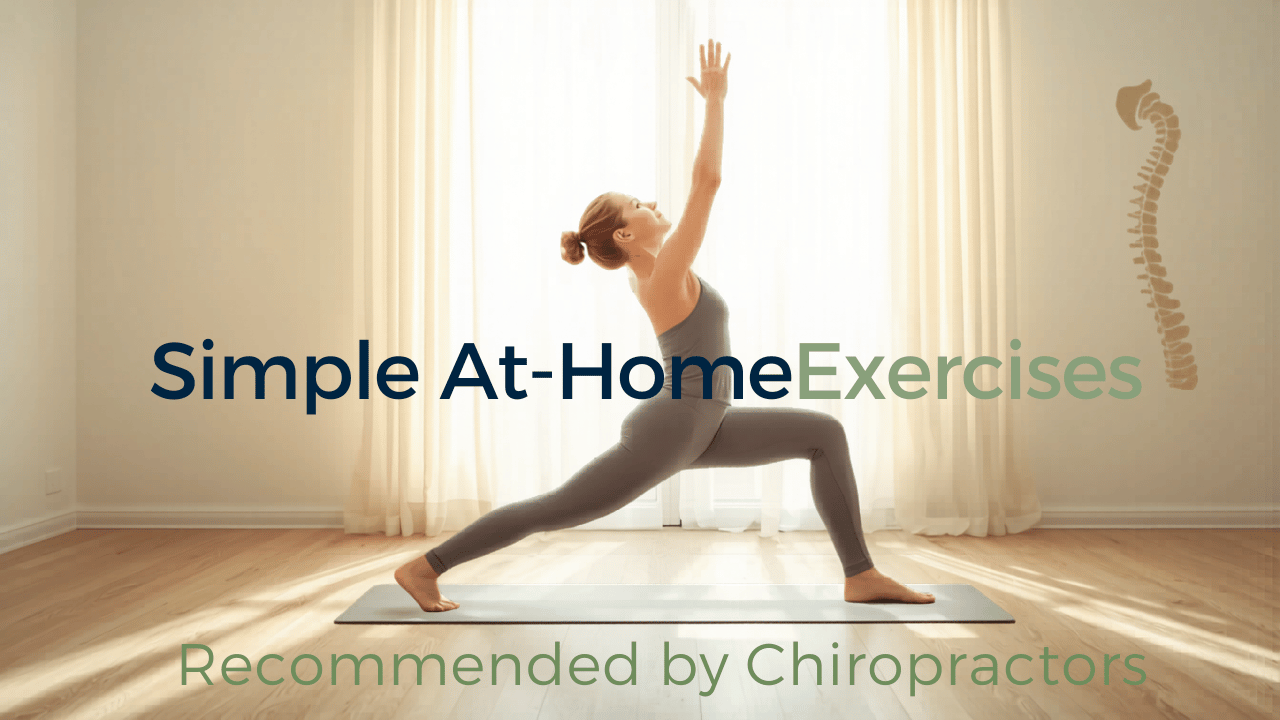 Simple At-Home Exercises Recommended by Chiropractors